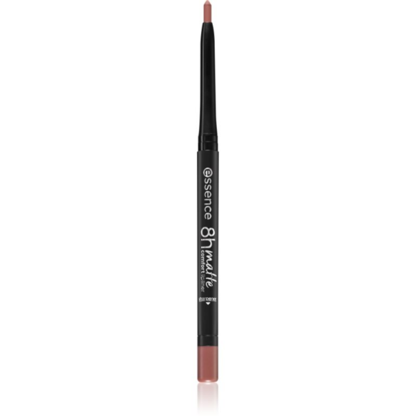 essence 8h Matte Comfort Matt ajakceruza hegyezővel árnyalat 03 Soft Beige 0