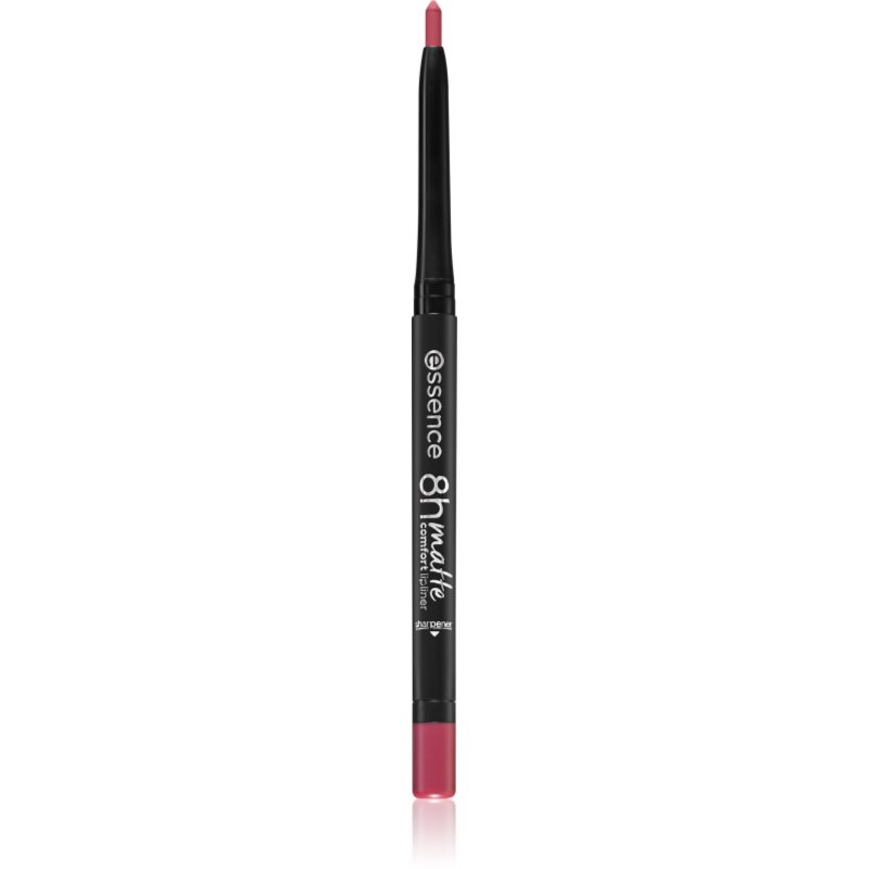 essence 8h Matte Comfort Matt ajakceruza hegyezővel árnyalat 05 Pink Blush 0
