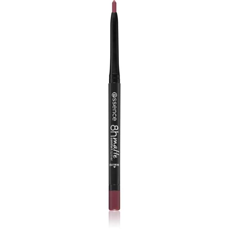 essence 8h Matte Comfort Matt ajakceruza hegyezővel árnyalat 06 Cool Mauve 0