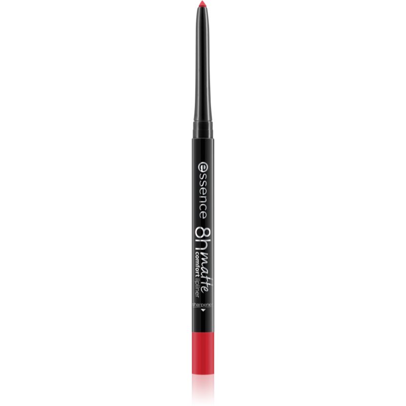 essence 8h Matte Comfort Matt ajakceruza hegyezővel árnyalat 13 Never Too Much 0