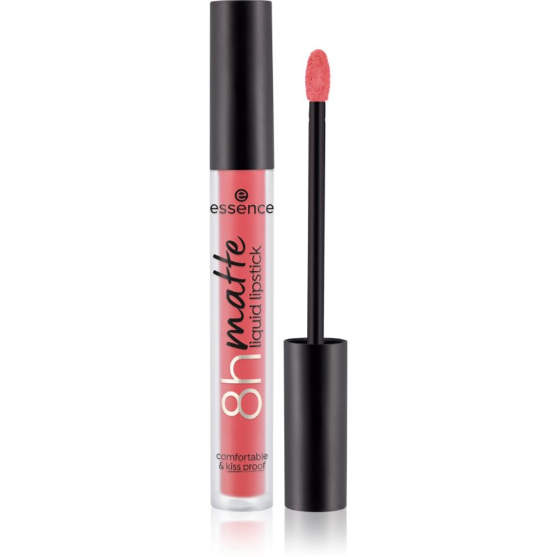 essence 8h matte mattító folyékony rúzs árnyalat 09 Fiery Red 2