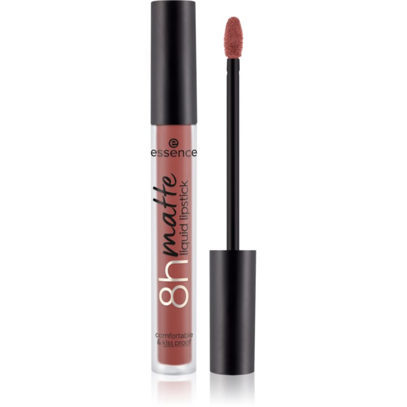 essence 8h matte mattító folyékony rúzs árnyalat 16 Velvet Brick 2