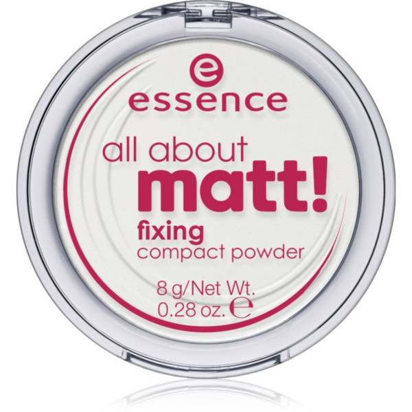 essence All About Matt! Átlátszó kompakt powder 8 g-Eredeti