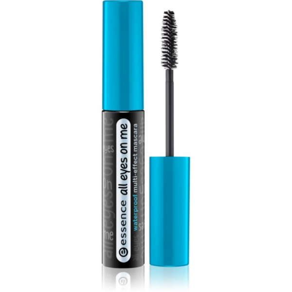 essence All Eyes on Me vízálló göndörítő és nagyobbító szempillaspirál árnyalat 01 Black 8 ml-Eredeti