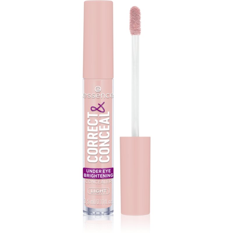 essence CORRECT & CONCEAL élénkítő korrektor a szem alatti sötét karikákra árnyalat 10 Light 3 ml-Ár
