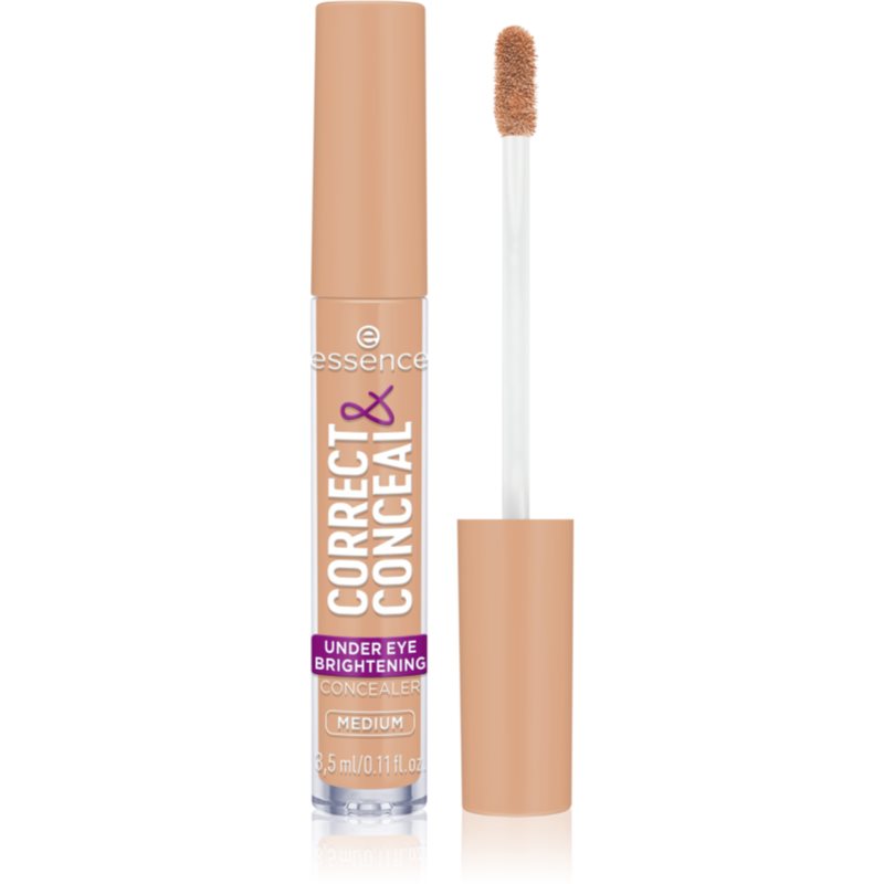 essence CORRECT & CONCEAL élénkítő korrektor a szem alatti sötét karikákra árnyalat 20 Medium 3 ml-Ár