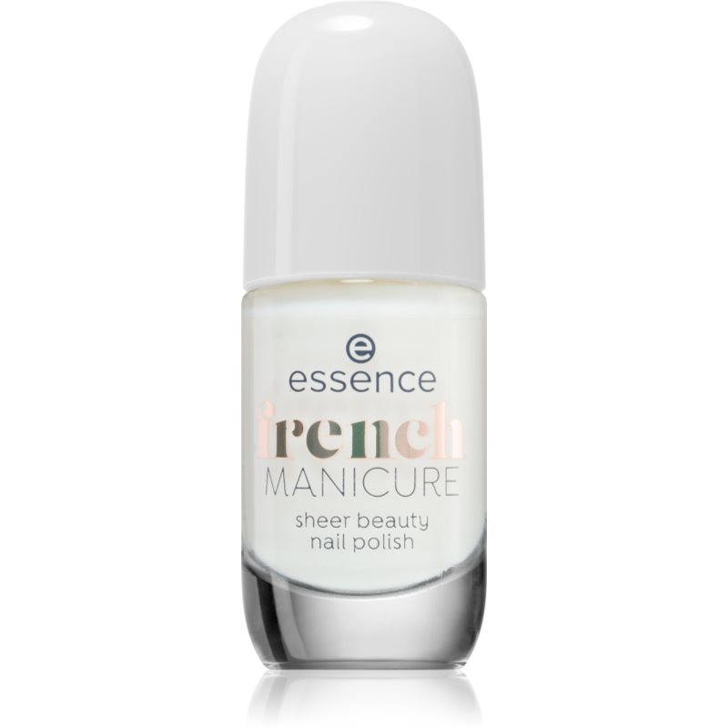 essence French MANICURE körömlakk árnyalat 02 - rosé on ice 8 ml-Ár