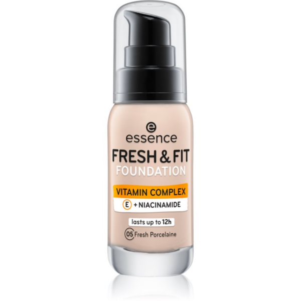 essence Fresh & Fit folyékony make-up árnyalat 05 Fresh Porcelaine 30 ml-Ár