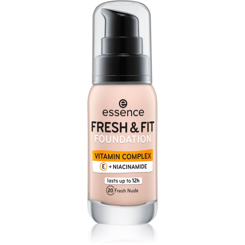 essence Fresh & Fit folyékony make-up árnyalat 20 Fresh Nude 30 ml-Ár