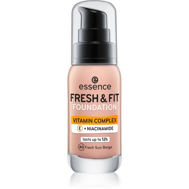 essence Fresh & Fit folyékony make-up árnyalat 40 Fresh Sun Beige 30 ml-Ár