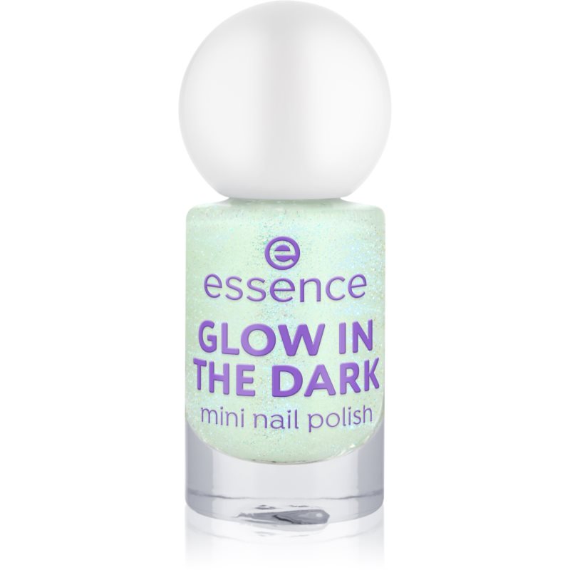 essence GLOW IN THE DARK körömlakk mini árnyalat 01 5 ml