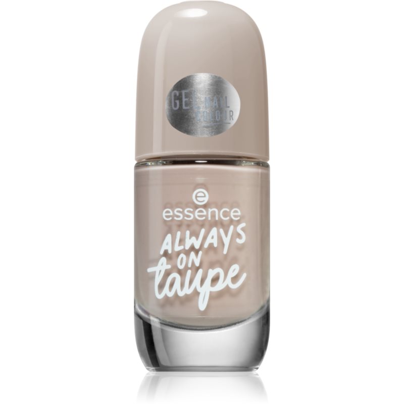 essence Gel Nail Colour körömlakk árnyalat 37 ALWAYS ON taupe 8 ml-Ár