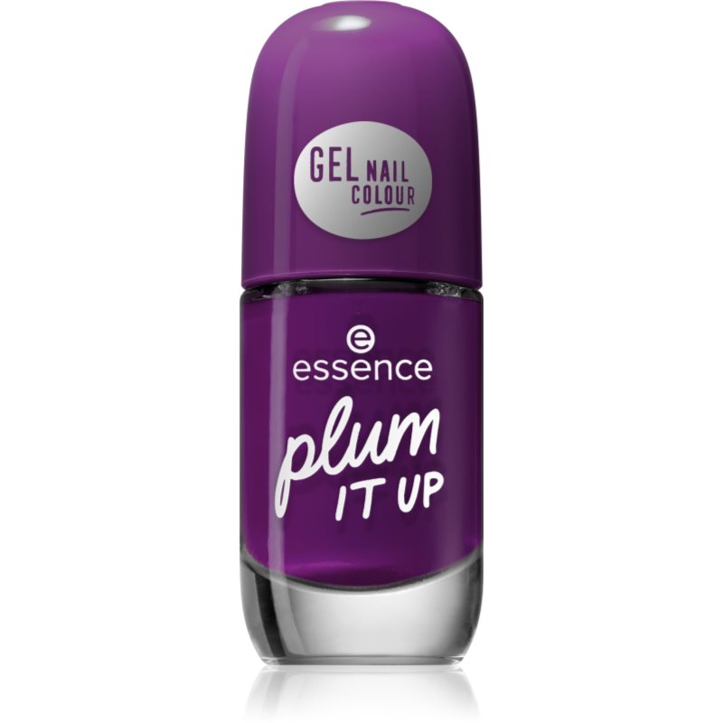 essence Gel Nail Colour körömlakk árnyalat 54 Plum It Up 8 ml-Ár