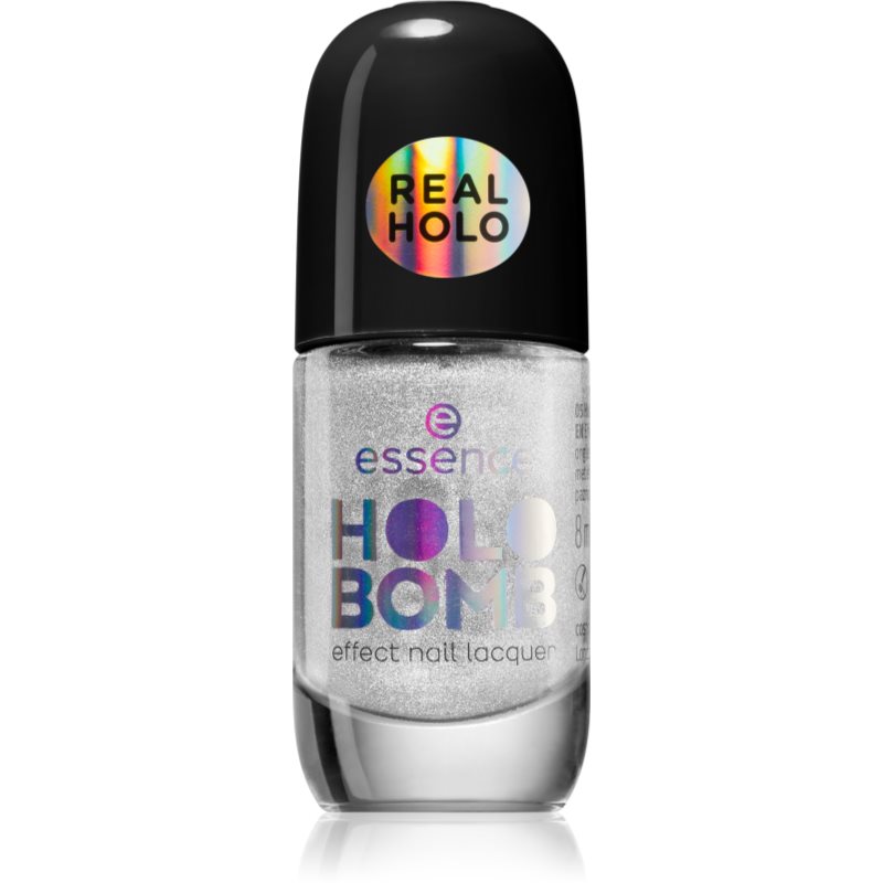 essence HOLO BOMB holografikus körömlakk árnyalat 01 - Ridin' Holo 11 ml-Ár