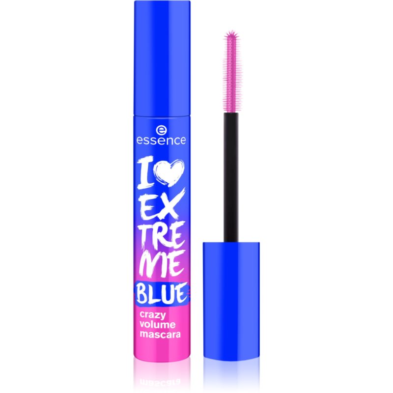 essence I LOVE EXTREME dúsító szempillaspirál árnyalat Blue 12 ml-Ár