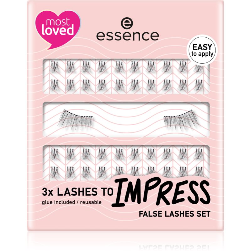 essence LASHES TO IMPRESS műszempillák takarékos kiszerelés-Ár