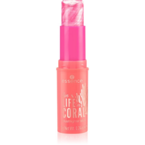 essence LIFE in CORAL élénkítő arcpirosító stift árnyalat 01 Glowin' Coraltastic