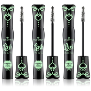 essence Lash PRINCESS Műszempilla hatású szempillaspirál takarékos kiszerelés 3 x 12 ml-ár