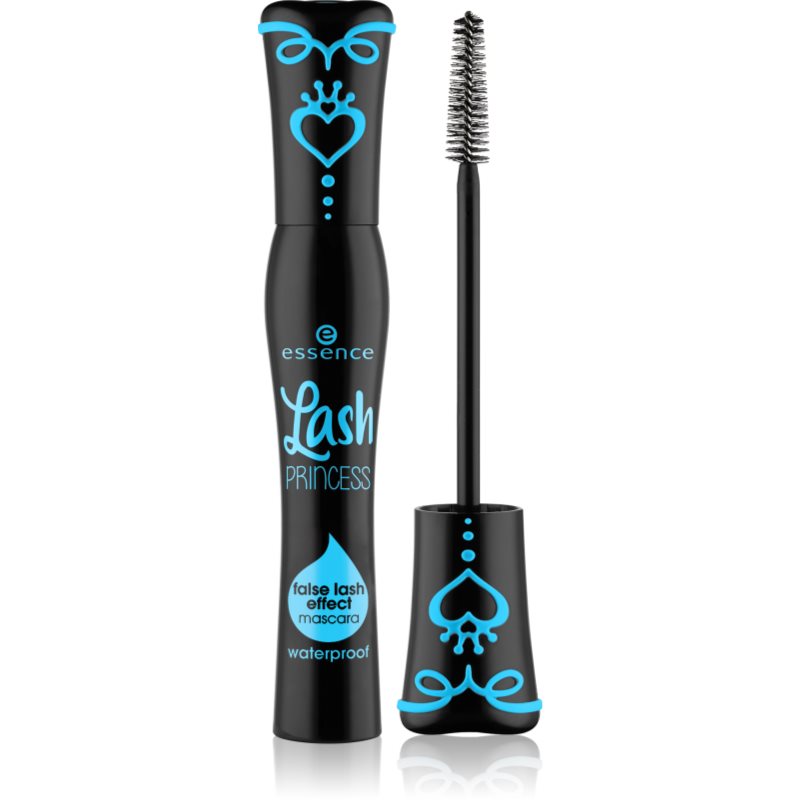 essence Lash PRINCESS Műszempilla hatású szempillaspirál vízálló árnyalat Black 12 ml-Ár