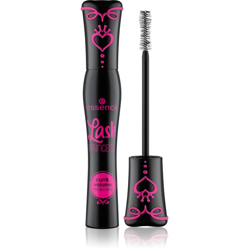essence Lash PRINCESS dúsító és göndörítő szempillaspirál árnyalat Black 12 ml-Ár