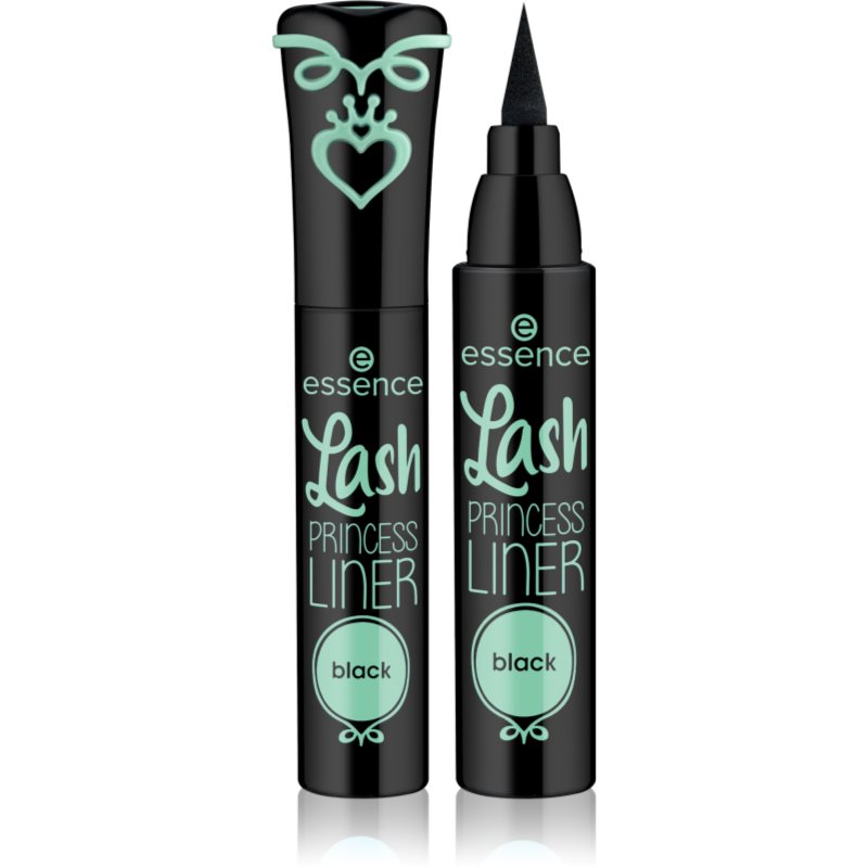 essence Lash PRINCESS széles applikátorú szemhéjtus árnyalat Black 3 ml-Ár