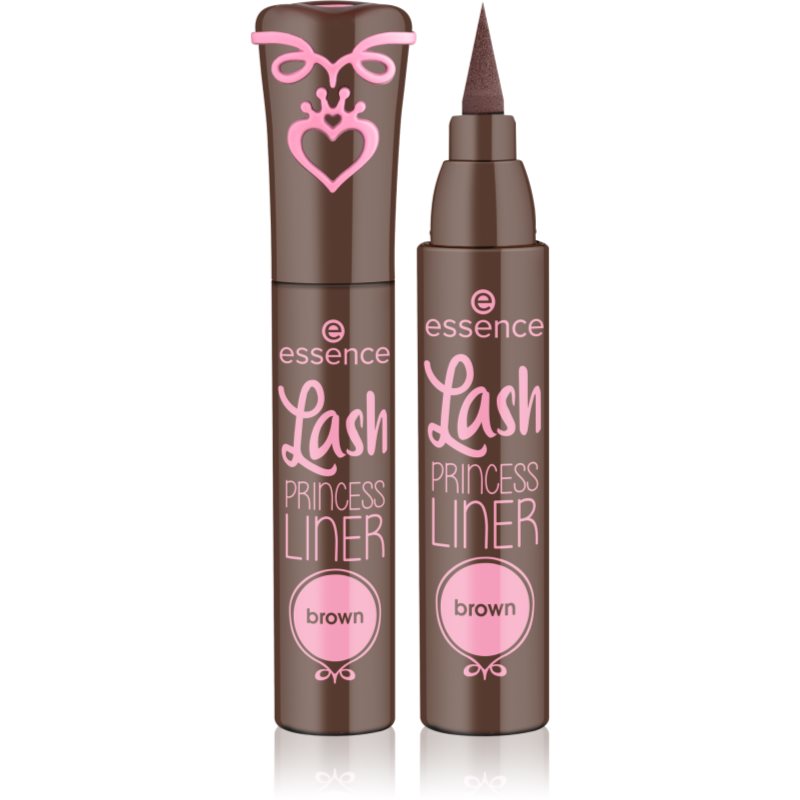 essence Lash PRINCESS széles applikátorú szemhéjtus árnyalat Brown 3 ml-Ár