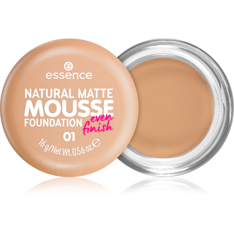 essence NATURAL MATTE MOUSSE hab make-up árnyalat 01 16 g-Ár