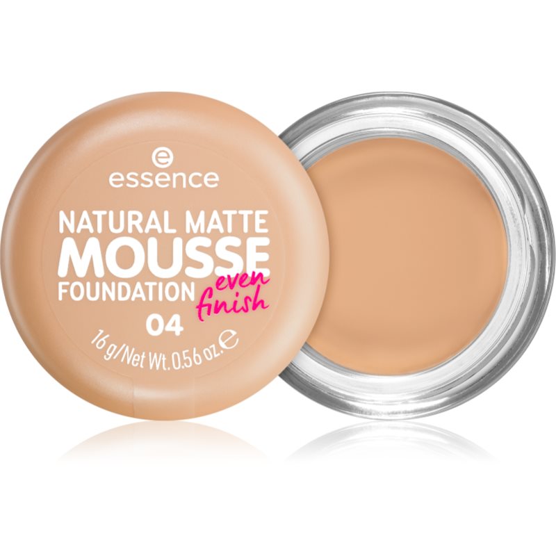 essence NATURAL MATTE MOUSSE hab make-up árnyalat 04 16 g-Ár