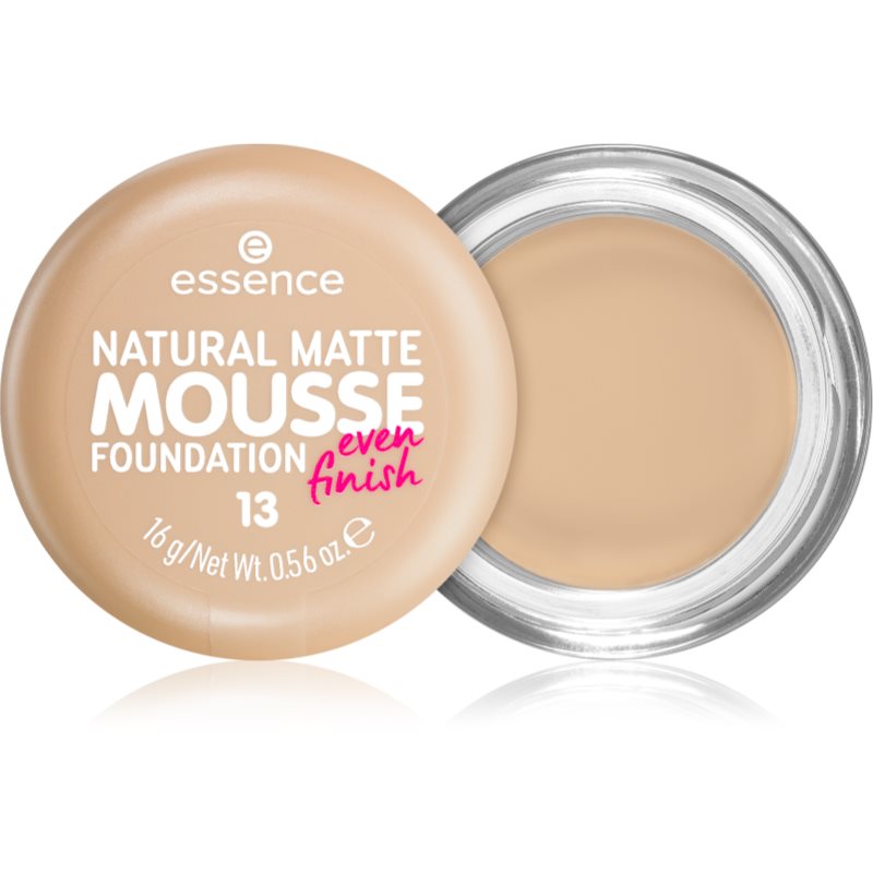 essence NATURAL MATTE MOUSSE hab make-up árnyalat 13 16 g-Ár