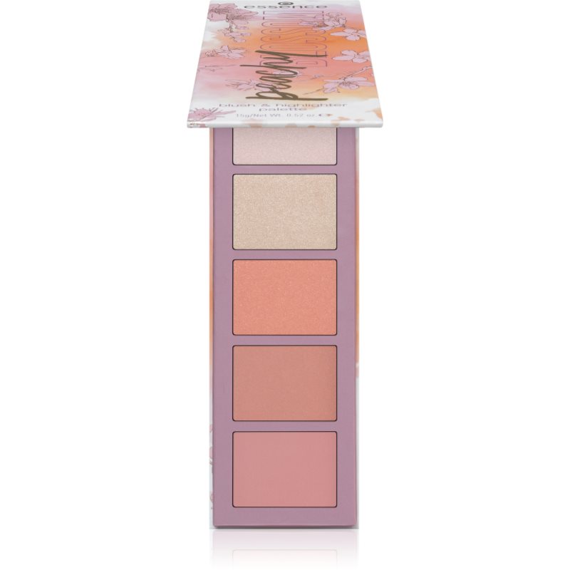 essence Peachy Blossom bőrélénkítő és arcpirosító sminkpaletta 15 g-Ár