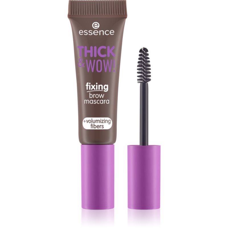 essence THICK & WOW szemöldök és szempillaspirál árnyalat 02 6 ml-Ár
