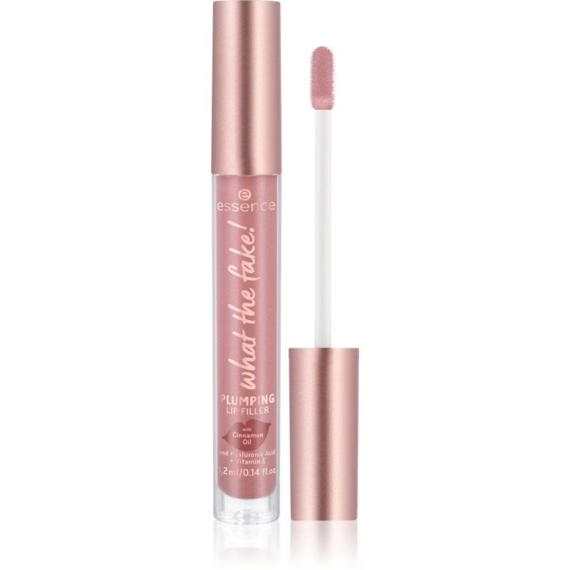 essence WHAT THE FAKE! dúsító ajakfény árnyalat oh my nude! 4