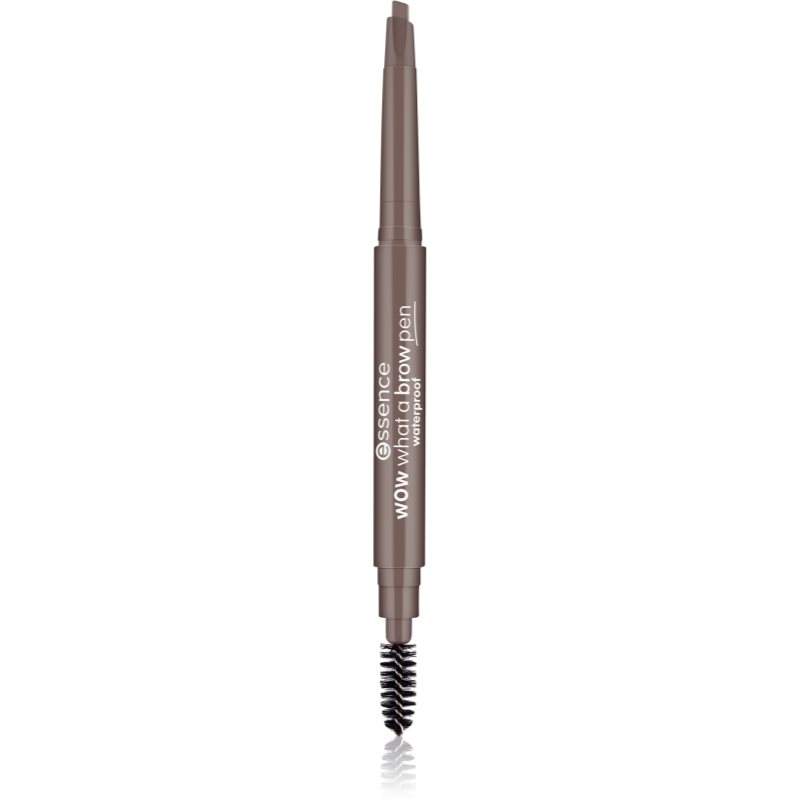 essence WOW What a Brow szemöldök ceruza kefével árnyalat 01 Light Brown 0
