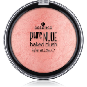 essence pure NUDE baked púderes arcpír árnyalat 01 Shimmery Rose 7 g-Ár
