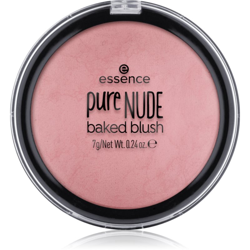 essence pure NUDE baked púderes arcpír árnyalat 02 - Pink Flush 7 g-Ár