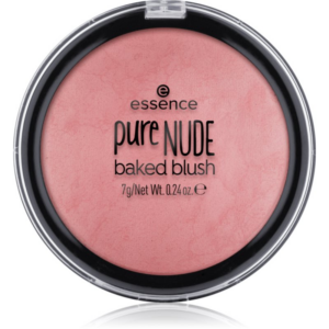 essence pure NUDE baked púderes arcpír árnyalat 07 Cool Coral 7 g-Ár