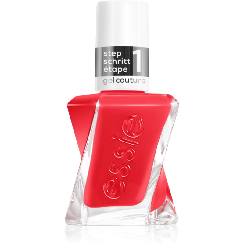 essie gel couture 2.0 körömlakk géles hatással árnyalat 470 sizzling hot 13