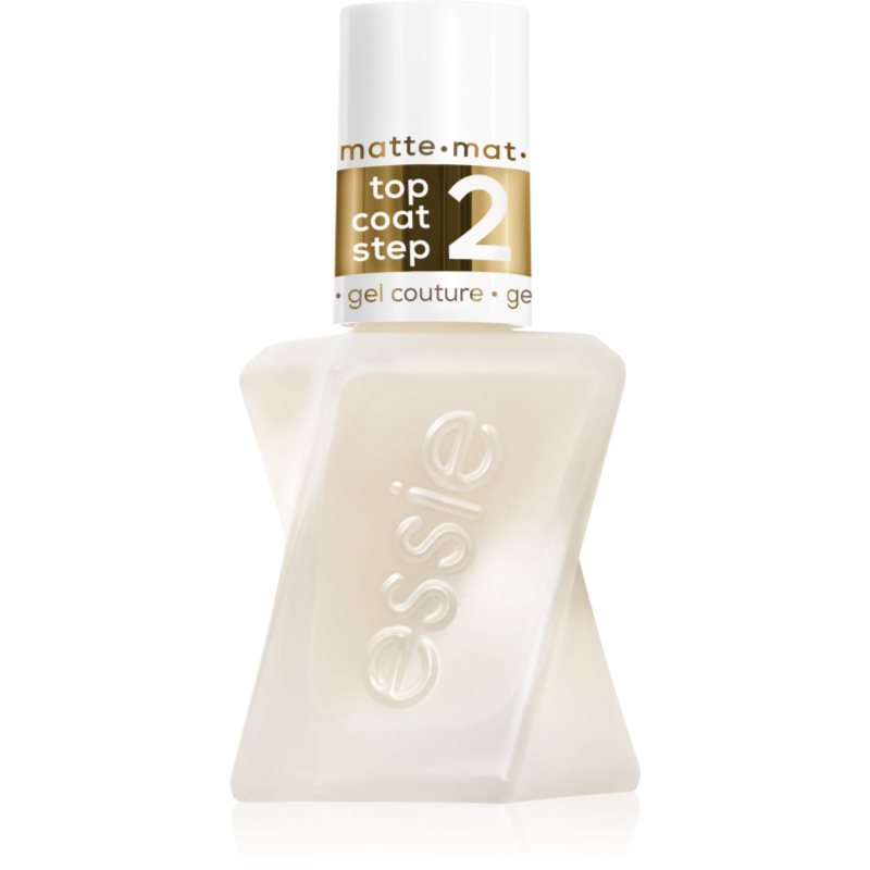 essie gel couture fedő körömlakk matt hatással 13