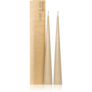 ester & erik cone candles melon sorbet (no. 19) gyertya 2x37 cm