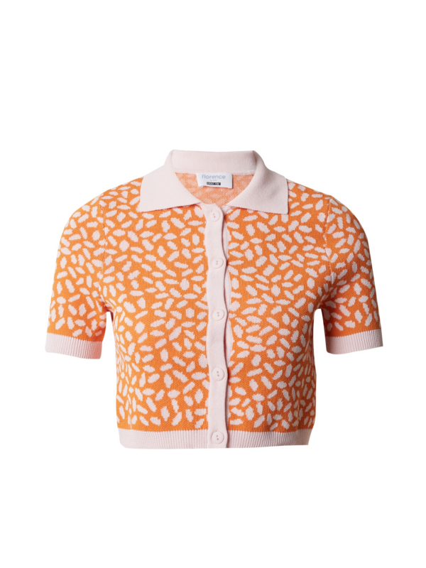 florence by mills exclusive for ABOUT YOU Kardigán 'Dazzling'  narancs / rózsaszín-Ár