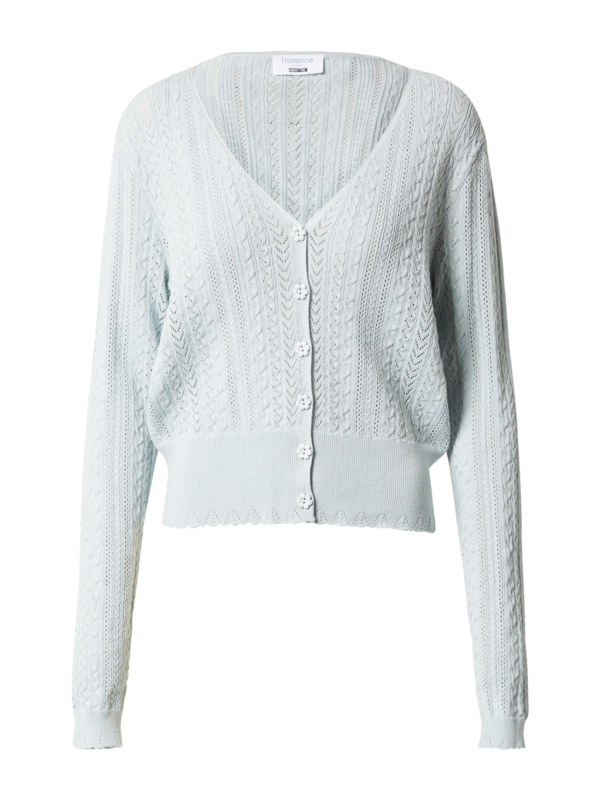 florence by mills exclusive for ABOUT YOU Kardigán 'Snowdrop'  szürke-Hungary
