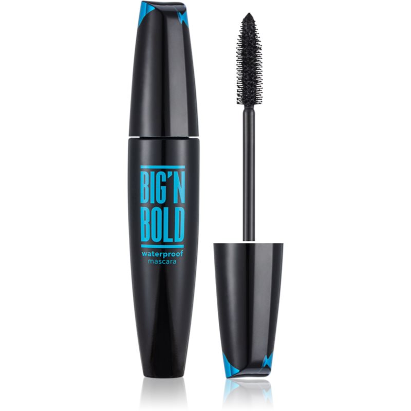 flormar Big'n Bold Waterproof vizálló szempillaspirál a hosszabb pillákért 15 ml-Ár
