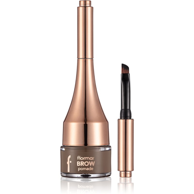 flormar Brow Pomade szemöldök pomádé ecsettel árnyalat 03 Brown 2