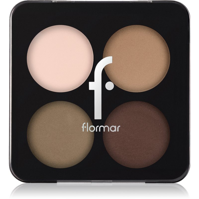 flormar Color Eyeshadow Palette szemhéjfesték paletta árnyalat 004 Swiss Chocolate 6 g-Ár