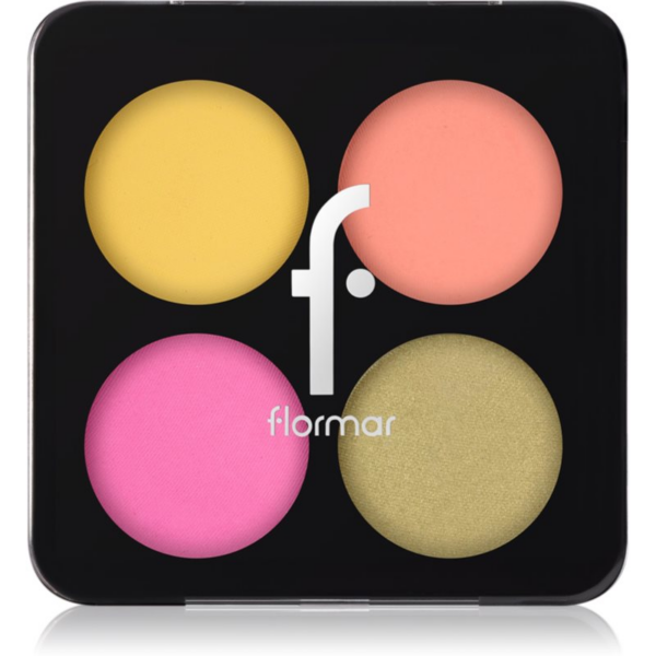 flormar Color Eyeshadow Palette szemhéjfesték paletta árnyalat 005 Summer Breeze 6 g-Ár