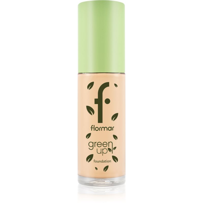 flormar Green Up Foundation mattító alapozó árnyalat 020 Soft Ivory 30 ml-Ár