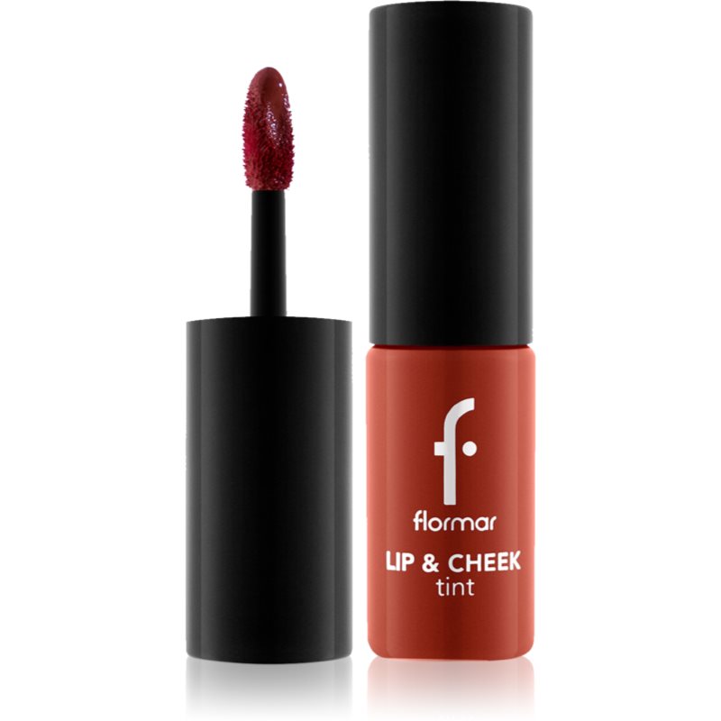 flormar Lip & Cheek Tint folyékony arcpirosító az arcra és a szájra árnyalat 002 Kiss Lip&Cheek 6.7 ml-Ár