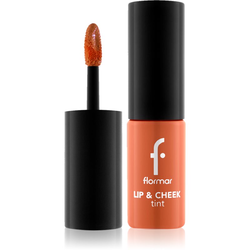 flormar Lip & Cheek Tint folyékony arcpirosító az arcra és a szájra árnyalat 003 Apricot Marmalade 6.7 ml-Ár