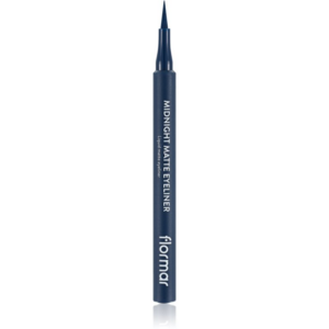 flormar Midnight Matte Eyeliner széles applikátorú szemhéjtus matt hatással árnyalat 03 Dark Blue 1 ml-Ár