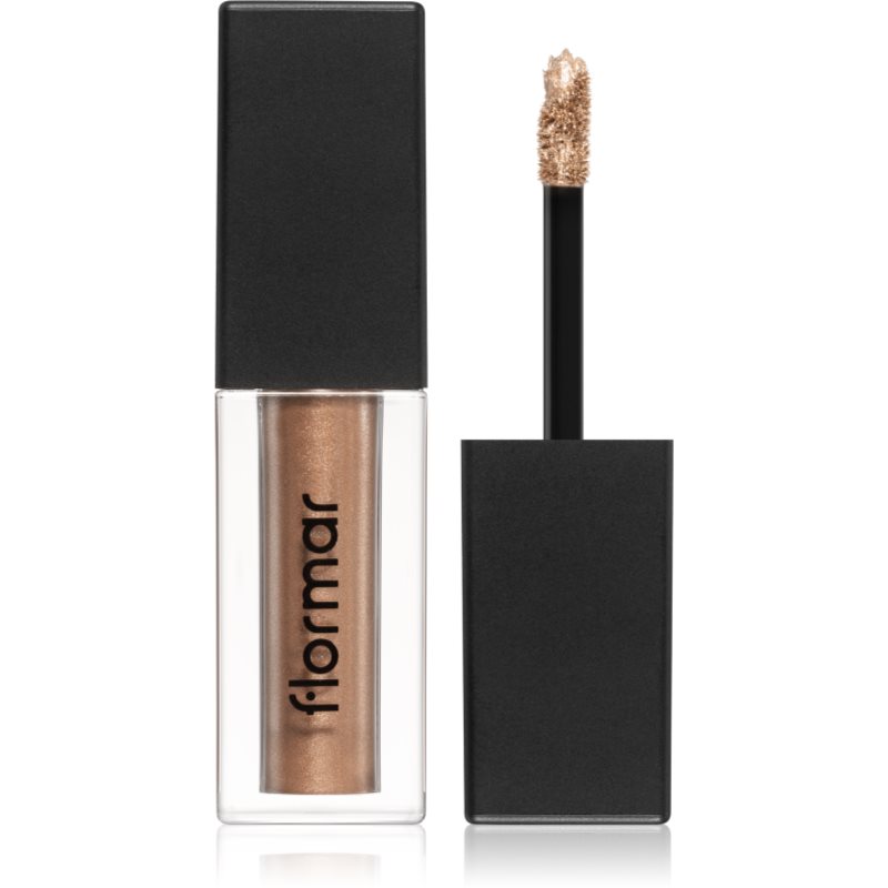 flormar Shimmer & Shine Liquid Shadow Folyékony csillámos szemhéjfesték árnyalat 01 Cashmere Gold 4